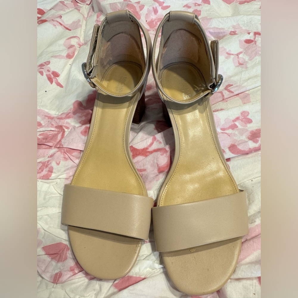 Michael Kors block heel